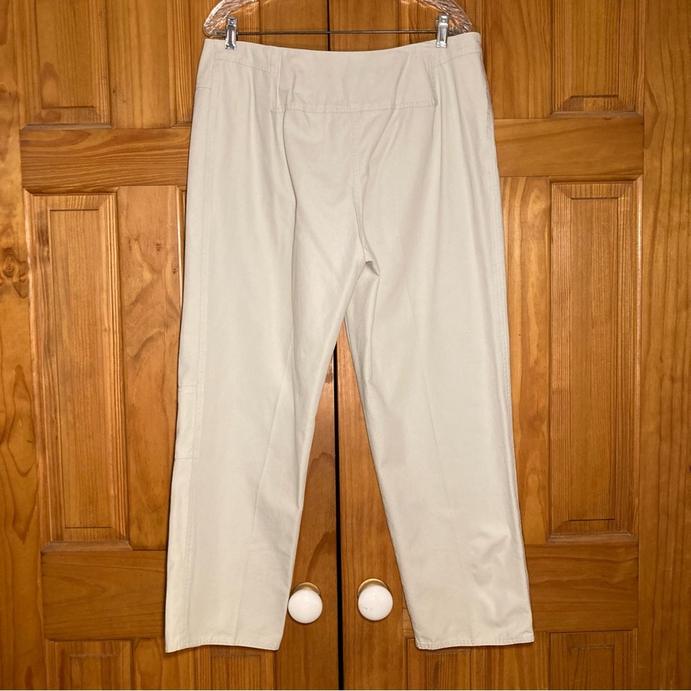 EUC Harve Benard Vintage 90s Pants Flat Panel Tan Size 16